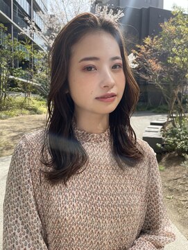 サク(Sac.) ニュアンスカラー×大人フェミニン Sac.恵比寿 栃木優佑