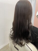 シーヤ(Cya) 髪質改善カラー/イルミナ/ジアミン除去/アッシュブラウンロング