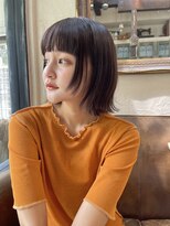 ベル 銀座5丁目店(Belle)&nbsp;ワイドバング×切りっぱなしボブ