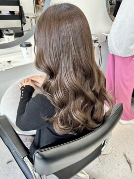 ヒビヲ(HIBIO) ハイライトダブルカラーケアブリーチインナーカラーグレージュ