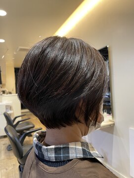 ラランジェ 緑井店(LARANJE) くびれショートボブ×ショートボブ