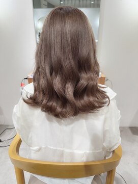 チェレ アズーリ 狭山店(Chere azuri) マロンベージュ/シアグレージュ/くびれ巻き