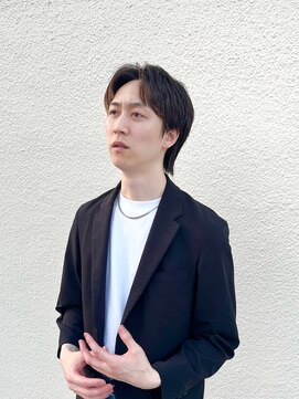 トト 船橋店(toto.) マッシュパーマ/ウルフ/アッシュブラック/メンズ[西船橋/津田沼]