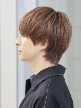 アンフィニー 銀座(ANFINI) ノーセットでキマる刈り上げなし縮毛矯正ナチュラルマッシュ