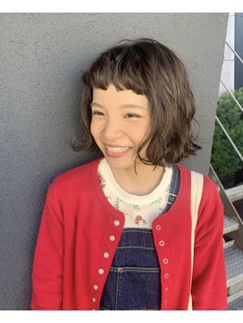 ナループロア ハチ(Nalu pu loa hachi) ボブパーマ/黒髪パーマ/切りっぱなしボブ/ショートボブ