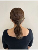 ヘアーアートミュージアム(Hair Art Museum)&nbsp;お呼ばれスタイル／網おろし／金箔