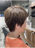 エドルカラーで白髪ぼかし
