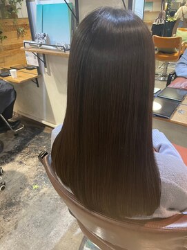 ナンバー リコ 名駅 ジャム 名古屋(N° rico JAM) ブルージュ　グレージュ　アディクシーカラー　艶髪ケア