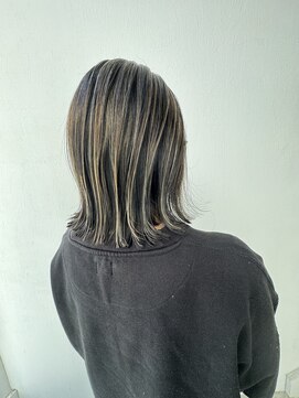 エムドットヘアーサロン(M. hair salon) highlight×アッシュ系カラー