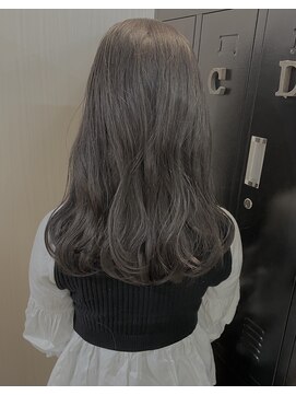 ギフト ヘアー サロン(gift hair salon) 透明感グレージュカラー