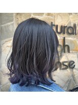 ナチュラルハイセンス 本店(natural high sense) ぱっつんボブ×裾カラー◇似合わせカット/町屋