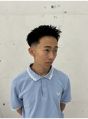 ラフショート　スキンフェード