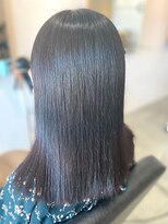 フレイムスヘアデザイン(FRAMES hair design)&nbsp;Oggiottoヘアエステ×コスメストレートで艶髪に♪