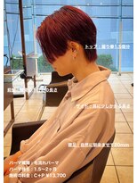 ディータ(Dita)&nbsp;カルマ毛流れセンターパートウルフin大宮メンズカットパーマ