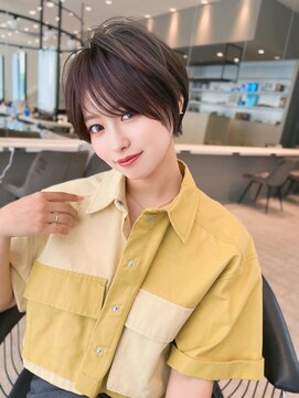 ロンド クラン 岡崎(Lond Clan) 短くてもオシャレな束感ショートヘア