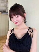 シエルバイアフロート(ciel by afloat)&nbsp;結んでも可愛い顔まわりカット／おくれ毛カット【自由が丘】