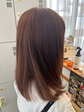 ユニティ 小田急相模原店 コーラルピンクミディアム【小田急相模原/髪質改善/白髪染め】