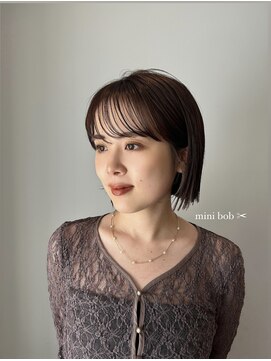 ガーランド (Garland) 切りっぱなしボブ/姫カット/前髪/原宿神宮前