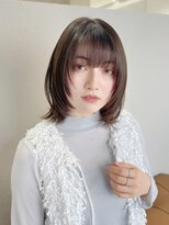 シュク 高円寺(SYUK)&nbsp;加藤【高円寺】レイヤーボブ/フェイスレイヤー/透明感/ボブ