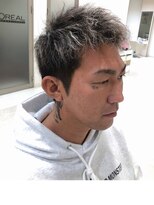 美容室アルベ(albe+m) ツイスト×ツーブロック×メッシュ