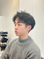 カルナ バイ エルモ(calna by ELMO)&nbsp;ツーブロック束感モテる髪型シークレットパーマ韓国マッシュ