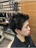 ツイストピンパーマ