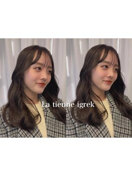 【梅田駅直結★】再現性の高さと骨格に合わせたカット技術でお手入れしやすいまとまりのあるスタイルへ**