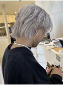 ウルフ×ホワイトグレージュ