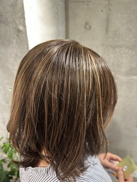 ゼル アヴェダ 大宮店(ZELE AVEDA) 大人ハイライト