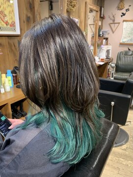 カムデンタウン(Camden Town) ターコイズインナーのデザインカラー