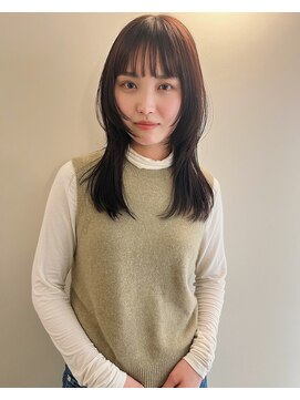 ユー セント(yew scent) ロング×顔まわりカット