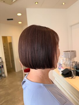 ラシェンテ みのおキューズモール(La Sente) 10代20代30代40代オススメスタイル小顔マニッシュショートボブ