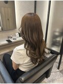 ブリーチなしオリーブベージュ