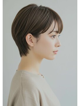 カムバイネオリーブ 溝の口店(Cam by neolive) ☆耳かけショート/大人ショート/丸みショート/ベージュカラー☆