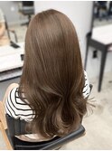 上品韓国ヘアオリーブベージュ
