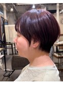 ショートカット/白髪染め/カラー/リタッチ/岡崎
