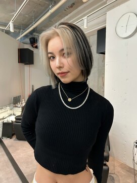 シティ(sity.) 天神　ハイトーンカラー　シールエクステ　バレイヤージュカラー