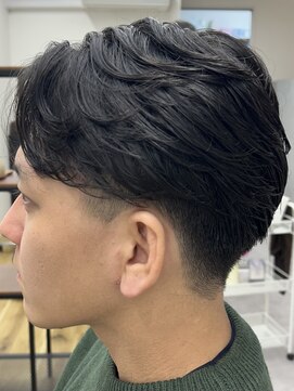 ナム 錦糸町(NAM) MEN'S HAIR/ブルーブラック/フェザーパーマ/錦糸町