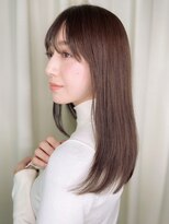 カバーヘア ブリス 志木南口駅前店(COVER HAIR bliss)&nbsp;髪質改善/縮毛矯正/レイヤー透明感カラー/春色ブリーチなしp志木