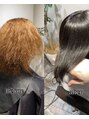 シェノン 西梅田(CHAINON) ビビリ毛やブリーチ毛のハイダメージの髪も髪質改善得意です♪