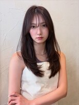 ベル 表参道店(Belle)&nbsp;柔らかブラウン×ロングレイヤー[山口理聖】