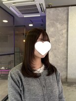 メゾンセブンルックス 宇都宮簗瀬店(Maison 7LOOKS)&nbsp;ヘーゼルベージュ×レイヤーカット