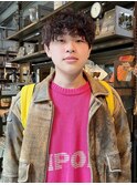 【ステップボーンカット】くせ毛活かしカット/メンズマッシュ