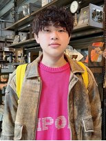 ステップボーンカットオオサカ(STEP BONE CUT OSAKA Via TICK-TOCK) 【ステップボーンカット】くせ毛活かしカット/メンズマッシュ