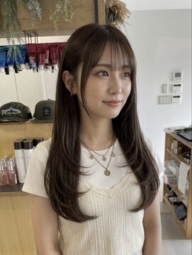 チオ(Chio) 【富山】上品ラベンダーグレージュ×韓国風レイヤー