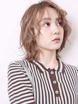 メリケンビューティーパーラー コウベ(MERICAN BEAUTY PARLOR KOBE) 海外風くせ毛ハイトーンウェーブヘア20代30代40代大人ボブ