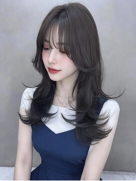 サロンドアイ(salon de i) デザインカラーレイヤー × グレージュ