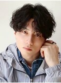 波巻きパーマツイストスパイラルパーマニュアンスパーマ