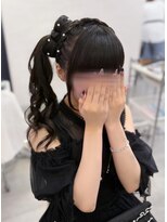 クラビス(CLAVIS)&nbsp;立体リボン サイドポニー