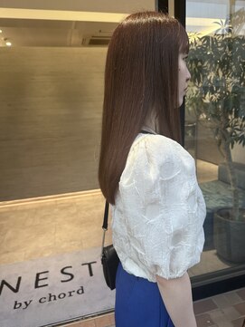 ネストバイコード(NEST by chord) 【福生駅 個室美容室 NESTbychord 神保】客様スタイル#406